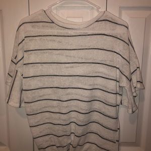 Striped t shirt sweater size small
